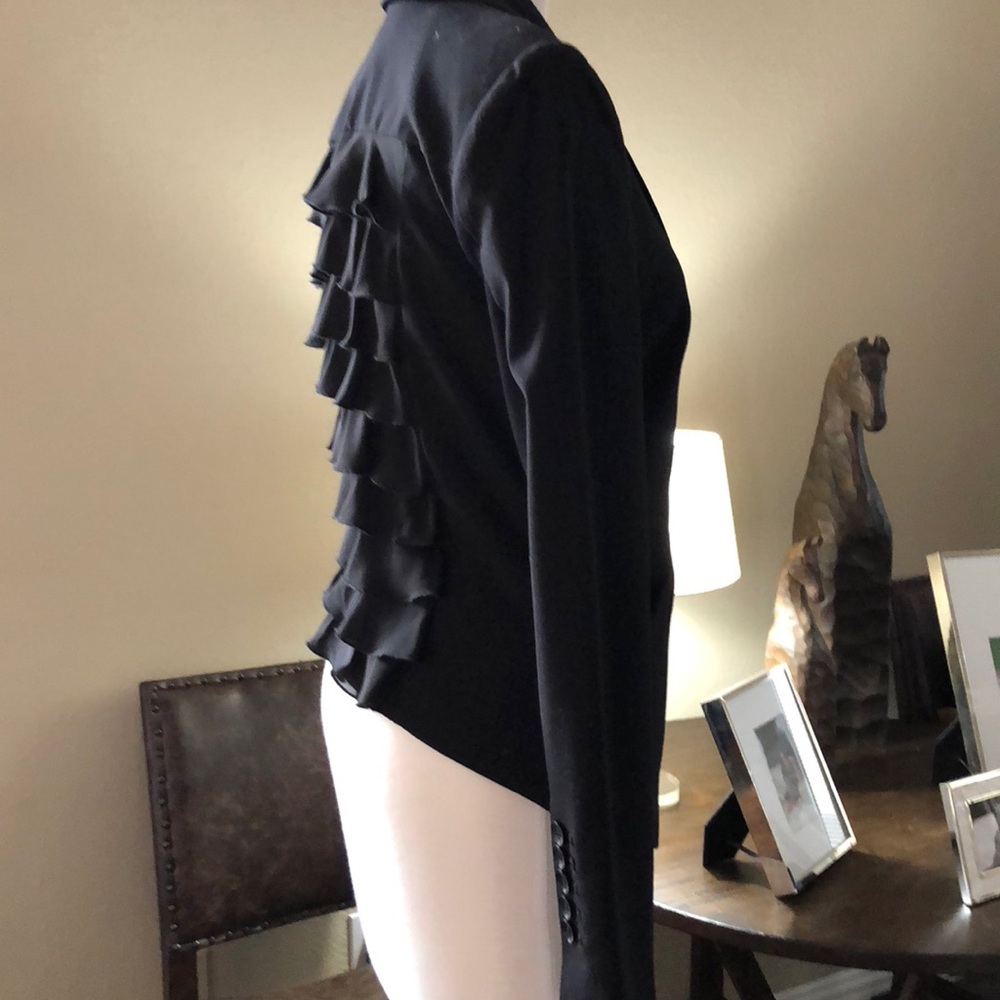 BCBG MAXAZRIA Adoree NWT Black Jacket SZ S - Picture 3 of 8
